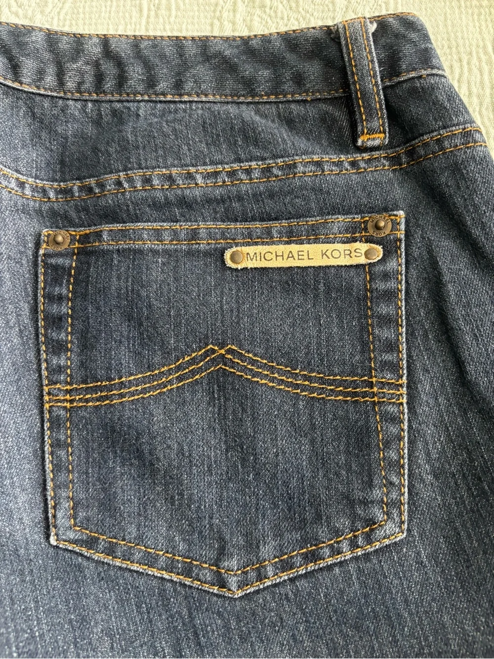 Dark Wash Womens Flared Jeans - Classic Denim size 10